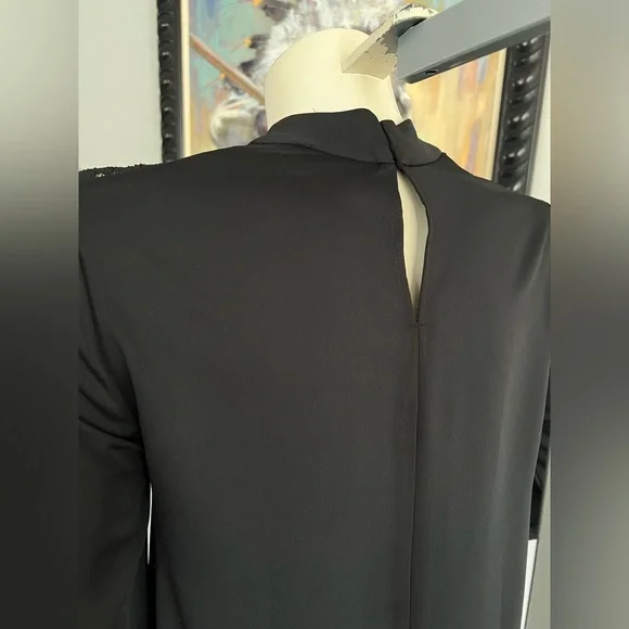 BCBGMAXAZRIA Black Long Sleeve Dress – Size XS - Picture 9 of 15